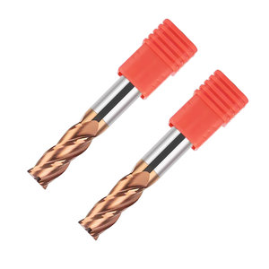 JinChuan 55 Degree 4 Flutes Tungsten Steel <strong>End</strong> <strong>Mill</strong> Extra Long High Hardness Coated Helical <strong>Flat</strong> Bottom CNC Tool for Steel - Product Image 6