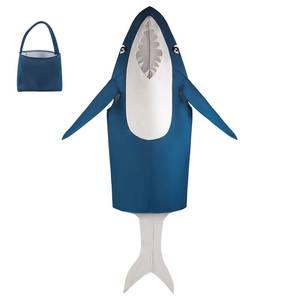 Disfraz de Tiburón para Halloween, Disfraz de Cosplay con Temática Oceánica, Disfraz para Fiesta de Carnaval, Disfraz para Juego de Roles - Product Image 1
