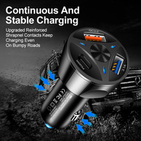 Vente en gros 5V 3A double USB LED Type C Adaptateur PD Charge rapide Chargeur de téléphone intelligent pour appareils IOS Écouteurs de voiture portable Utilisation américaine
