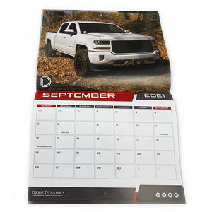 Nieuwe Custom Design Muur Kalender 2024 Muur Kalender Engels Schema Bureaukalender Afdrukken - Product Image 2