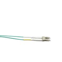 LC UPC LC UPC Cable De Fibra Óptica Multimodo Duplex Aqua 2.0mm OM3 OM4 Longitud Personalizada Solución De Fibra Para Centro De