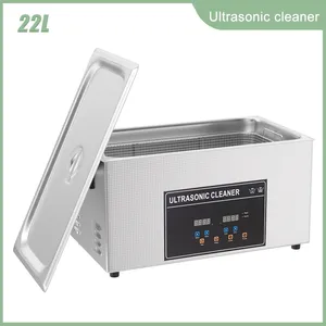 <span class=keywords><strong>Bain</strong></span> <span class=keywords><strong>à</strong></span> ultrasons 22L 110V/220V pour nettoyage de carburateurs et pièces de moteur, machine de nettoyage ultrasonique 600W/900W - Product Image 1