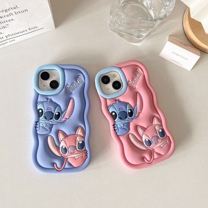3D Phim Hoạt Hình Khâu Sóng Cạnh Silicone Điện Thoại Di Động Trường Hợp Đối Với iPhone 17 16 15 14 13 12 Pro Max XS Chống Sốc Mềm Phụ Kiện Điện Thoại - Product Image 6