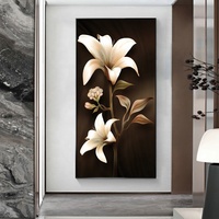 Vente en gros d'usine, art mural, peinture en cristal en porcelaine 3D, art diamant, grandes peintures murales