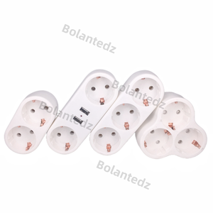1 à 2 Fath USB Socket Converter 2 USB Allemand DE Standard Russie Plug Power Outlet prise de courant européenne - Product Image 1