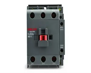 DELIXI Hottest CJX2s 95A commonly used ac contactors industrial control with certificate ccc ce electric contactors