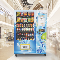 Distributeur automatique européen extérieur allemand pour aliments et boissons avec écran tactile