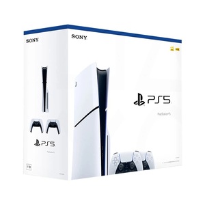 Consola de Videojuegos PlayStation 5 Slim Original de Segunda Mano, 1TB de Memoria, Ultra Alta Velocidad, Edición con Disco P S5 - Product Image 1
