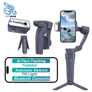 AI mặt theo dõi chân máy ngoài trời ổn định cho điện thoại di động tương thích với các thiết bị di động để sử dụng điện thoại thuận tiện - Product Image 2