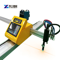 Cortador de ferro plasma portátil, amplamente usado barato não hf tabela pequena com compressor cnc máquina de corte de plasma