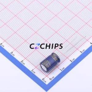 Condensador Electrolítico de Aluminio de Montaje Pasante CX151MG812B, D8xL12mm 150uF 20% 50V 465mA-100kHz - Product Image 2