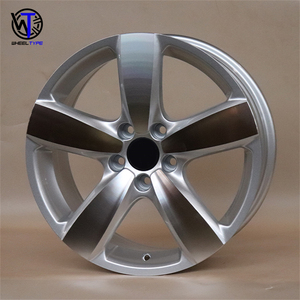 Jantes forgées 16 17 18 19 20 21 22 pouces PCD 5x112 ET <span class=keywords><strong>43</strong></span> Cinq branches Argentées en alliage d'aluminium forgé pour voiture - Product Image 4