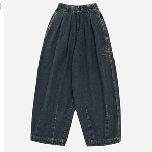 <span class=keywords><strong>Pantaloni</strong></span> a gamba larga retrò da <span class=keywords><strong>uomo</strong></span>, Jeans larghi a gamba dritta per <span class=keywords><strong>uomo</strong></span>, <span class=keywords><strong>pantaloni</strong></span> a carota - Product Image 1