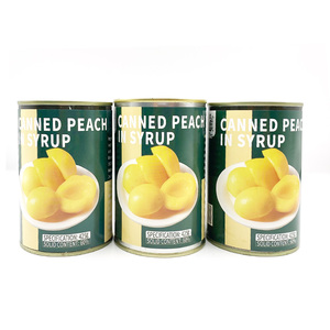 Frutta in scatola succosa con gusto ricco dolce aromatizzato pesca gialla sciroppo - Product Image 6