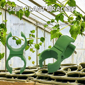 Sunsbuild Plastic Plant Support Fastener <b>Clips</b> Fixed <b>Clamps</b> for Garden Stakes, Grafting and Plant Brackets - Product Image 4
