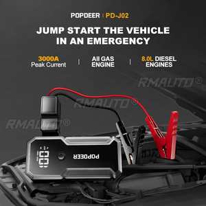 Démarreur de voiture 3000A 23800mAh, batterie externe, alimentation de démarrage d'urgence, chargeur de batterie 12V pour voiture, utilisation en extérieur - Product Image 4