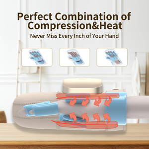 Wholesale Cordless Hand Palm Finger Machine Massager With Heat and Hot Compression ST-H10 Wholesale Cordless Hand Palm - Product Image 2