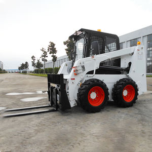 किफायती सस्ते छोटे स्किड लोडर निर्माण डीजल इंजन व्हील स्किड स्टम्प के साथ - Product Image 3