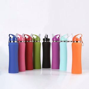 Trendy Customized Logo Water <b>Bottle</b> Vacuum With Straw Blank Sublimation Tumbler <b>Thermos</b> <b>Bottle</b> Vacuum Flask With Lid - Product Image 5