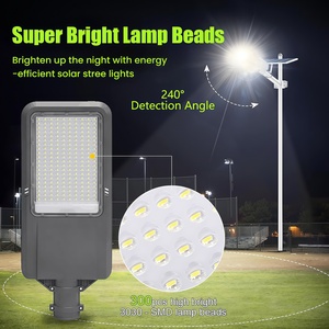 Sistema di Illuminazione Stradale <span class=keywords><strong>Solare</strong></span> LED IP65 100w 200w 300w 600w, Luci Solari da Esterno 400w - Product Image 5