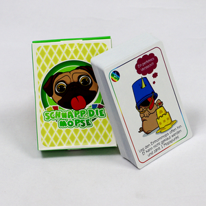 Cartes de jeu personnalisées imprimées en version allemande : Adorables chiots, jeu de société multijoueur pour gagner des points avec des amis - Product Image 4