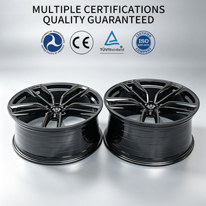 Rines FLowtone <span class=keywords><strong>de</strong></span> Alto Rendimiento <span class=keywords><strong>de</strong></span> 22 Pulgadas, Rines <span class=keywords><strong>de</strong></span> Aleación 5x112 Universales para Benz C CLA CLS E S GLA GLB GLC GLE GLS - Product Image 4