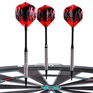 Win. Max 16 18 22 24g gram với trường hợp phi tiêu 90% vonfram nhôm trục mềm tip chuyên nghiệp vonfram thép tip phi tiêu thiết lập - Product Image 5