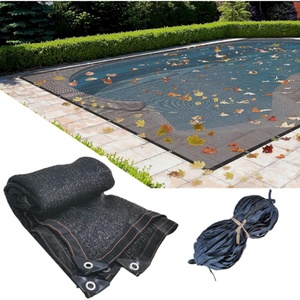Red para Piscina Resistente con Diseño de Malla Fina para Atrapar Hojas y Residuos Mientras Permite el Drenaje del Agua, Resistente a los Rayos UV - Product Image 1
