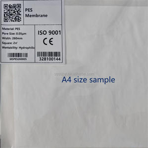 Phòng thí nghiệm y tế 0.45um 0.22um ưa nước kỵ nước PTFE PES Nylon 260 mét chiều rộng micron Lọc màng - Product Image 4