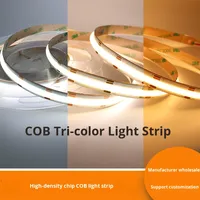 Bande lumineuse intelligente COB connectée à l'application Mijia, commande vocale, trois couleurs, gradation progressive, spectre complet, plafond intérieur