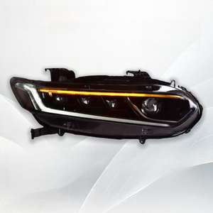Luces de dirección de lente LED, accesorios de coche para <span class=keywords><strong>Honda</strong></span> Ten Generation Accord, montaje de faros 18-22, luces de circulación diaria modificadas - Product Image 5