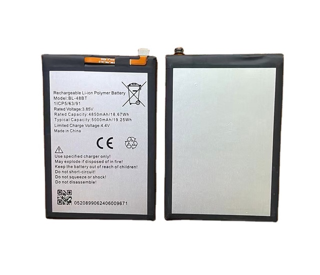 Mobile Phone Battery BL-48BT 5000mAh Li-polymer Black Replacement Digital Battery for Pop 5 Mobile Phone in Stock