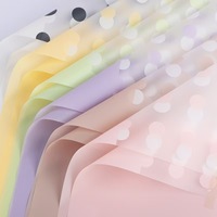 Papier d'emballage pour fleurs en gros, papier d'emballage imperméable pour bouquets, fournitures florales pour fleuristes