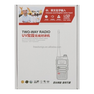 Intercomunicador Inalámbrico Wanneton UV5F PLUS con Lectura de Frecuencia, GMRS 462-467mhz, 5W de Alta Potencia, Escáner VHF/UHF, Walkie Talkie Portátil - Product Image 6