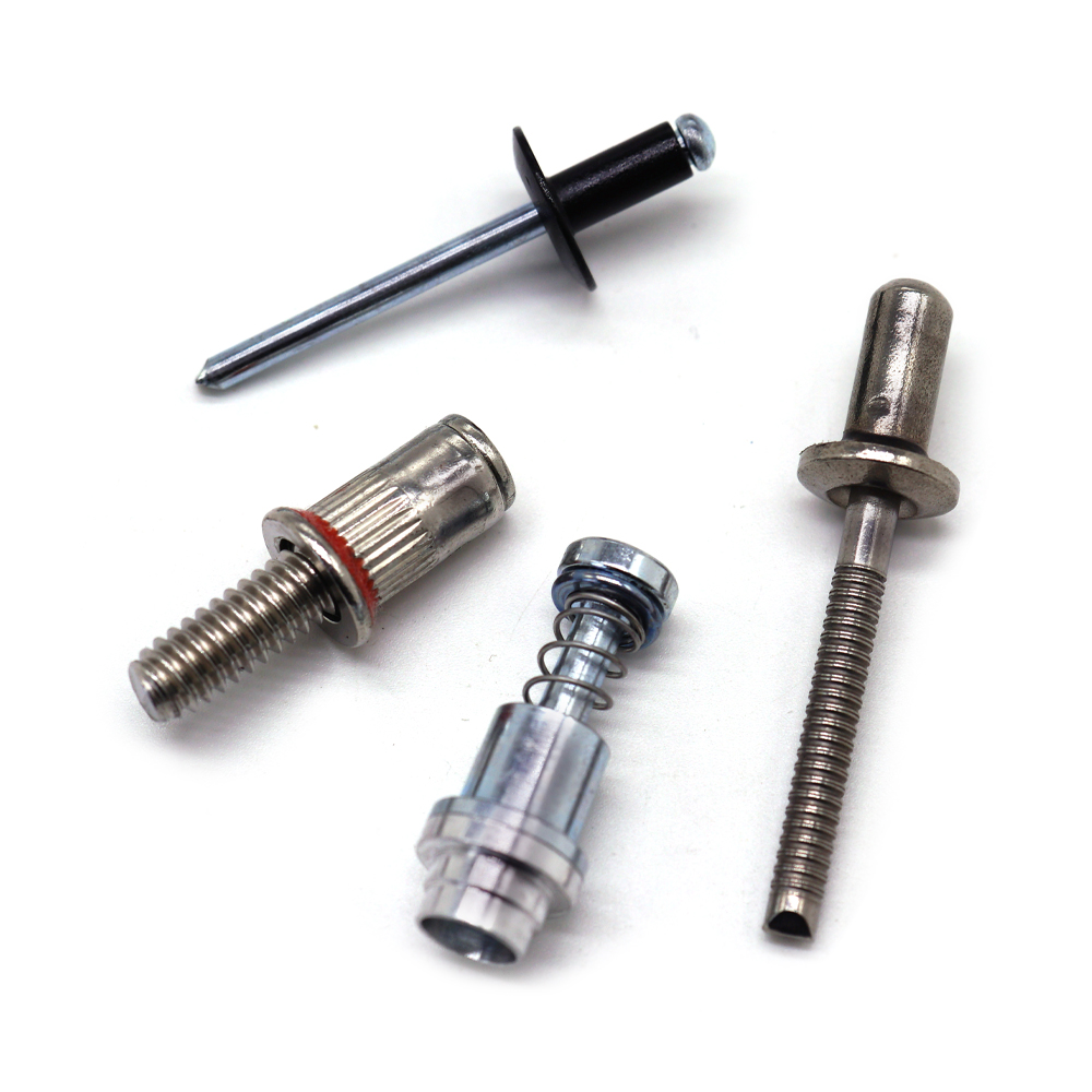 Customized Square Knob Rivets Bolts Brushed Nickel Stainless Steel Aluminum Flat Head Kitchen Cabinets Dressers Bedrooms