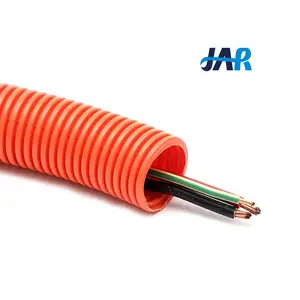 Factory Wholesale Electrical Wire Protection Pipe Flexible PA Nylon Corrugated Conduit