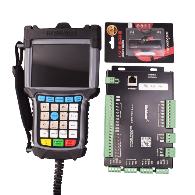 3 Axis Muti-spindle Motion Control System Richauto Dsp Controller B57E