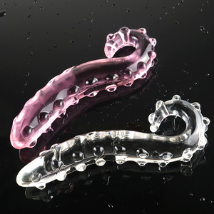 Masturbador Femenino, Varita Yoni de Vidrio, Estimulación Vaginal, Dildo de Cristal para Mujeres, Varita Masajeadora con Textura de Hipocampo - Product Image 5