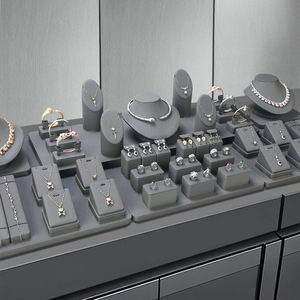 Exhibidores de Joyería de Microfibra de Lujo Personalizados al por Mayor para Anillos, Aretes y Pulseras, Accesorios de Exhibición de Joyería de Microfibra - Product Image 5