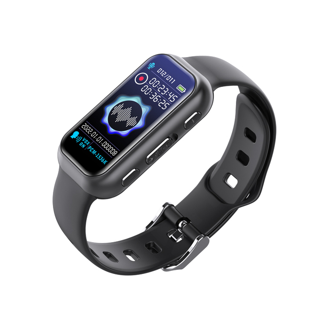 Rechargeable Wearable Voice Recorder Smart Gadget Wrist Watch Mini Bracelet Customized Audio Recorder