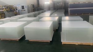 מותאם אישית 2-8 מ "מ עקומת חיתוך אקרילי לבן גיליון פלסטיק uv pmma גליונות גג & לוח מסחרי - Product Image 6