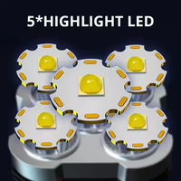 Lampe de camping, lanternes haute puissance, lampe torche tactique 100000 lumens, étanche, Xhp90, lampe torche LED rechargeable