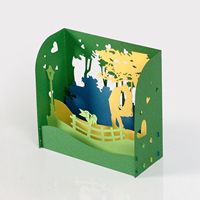 Groothandel Romantische Staande Koppels Zoenen Valentines Groet Dag Pop Up Kaarten Met Harten Kleine Hoeveelheid Van 100 Pcs