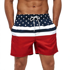 Shorts de bain décontractés pour hommes, séchage rapide, pour la plage, vente en gros, OEM, en vrac - Product Image 1