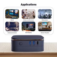 Mini PC Computer Mini Desktop Computers 8GB DDR4 256GB SSD 12th Gen N95 Processor 3.4GHz DDR4-2666 Business Gaming Mini Pcs