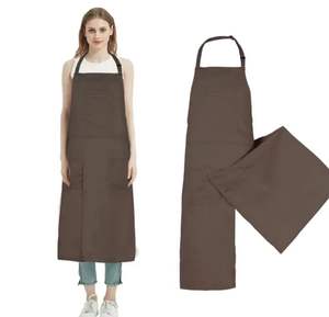 <span class=keywords><strong>Tablier</strong></span> de <span class=keywords><strong>poterie</strong></span> à jambe fendue <span class=keywords><strong>Tablier</strong></span> en céramique avec 3 poches pour hommes et femmes <span class=keywords><strong>Tablier</strong></span> d'artiste long - Product Image 4