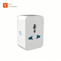Goedkope Prijs Fabriek Groothandel Eu Us Smart Socket Wifi Draadloze Plug Met Tuya Smart Leven App Alexa Google Home Control