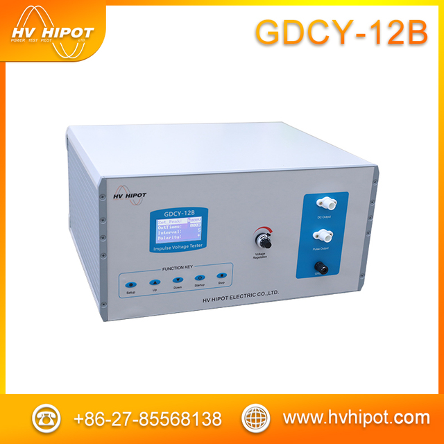 HVHIPOT GDCY-12B 12kV Portable Impulse Voltage Generator Hipot for Test Set IVG for Circuit Breaker Relay