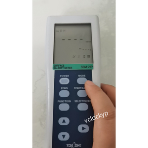เครื่องวัดความเค็มพื้นผิวแบบพกพา DKK-TOA SSM-21P สำหรับใช้งานทางทะเล - Product Image 5