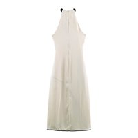 MYST&ZA Vêtements Femme 2026 Nouvelle Collection Automne Robe Croisée Tendance Simple et Polyvalente à Blocs de Couleurs 0387166